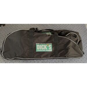 Dick's Sporting Large black sports equipment bag 36 In Football Baseball Hockey